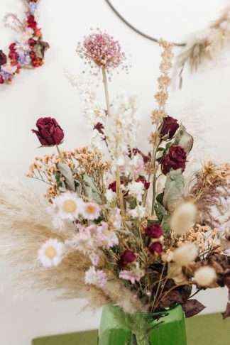Droogbloemen boeket droogboeket romantische rozen per post